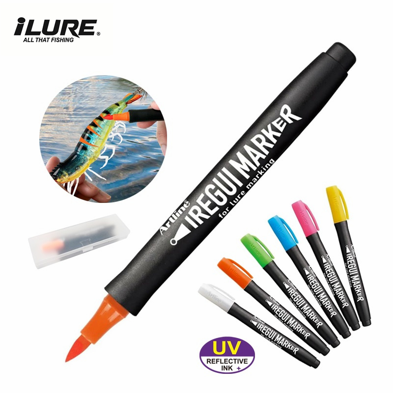 Fishing Lure Soft Plastic - Alat Pancing Baru: Pena Cat Fluoresen
