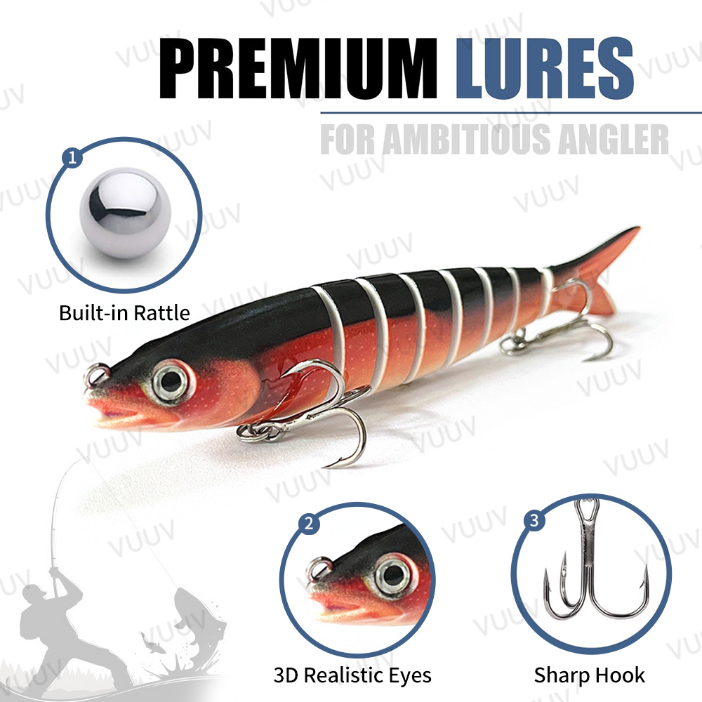 10 Buah Umpan Pancing untuk Ik - Fishing Lure Swimbait ulasan dan harga