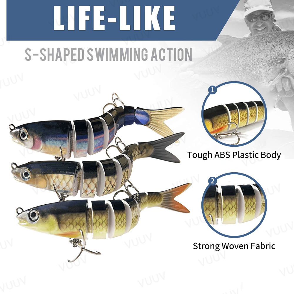 10 Buah Umpan Pancing untuk Ik - Fishing Lure Swimbait ulasan dan harga