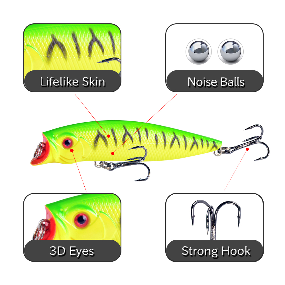 1 Buah Umpan Pancing Kualitas  - Fishing Lure Topwater ulasan dan harga