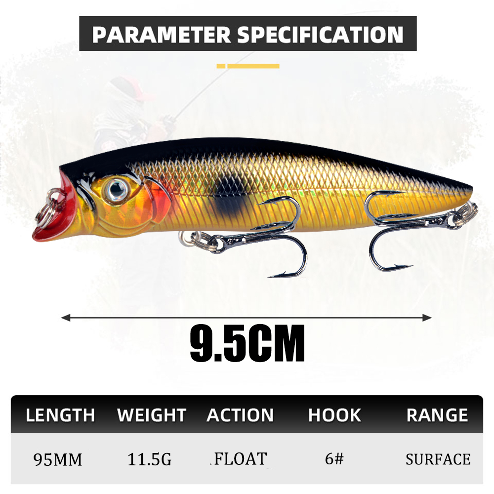 1 Buah Umpan Pancing Kualitas  - Fishing Lure Topwater ulasan dan harga