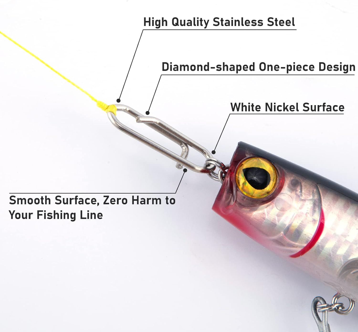 50 Buah/Pak Klip Kecepatan Day - Fishing Lure Crankbait ulasan dan harga