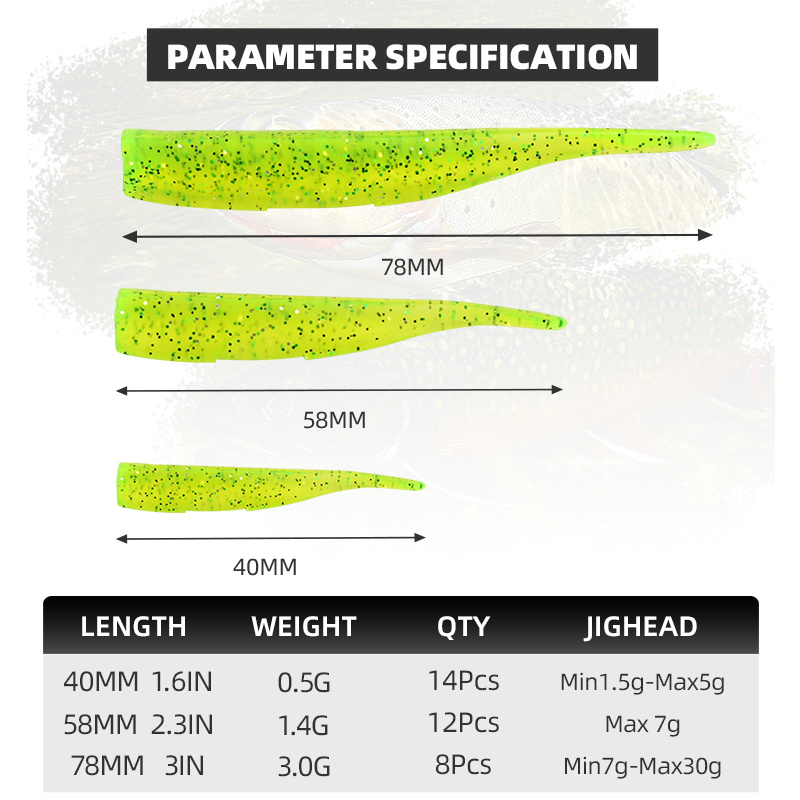 BLUX Baru Umpan Lembut Cacing  - Fishing Lure Soft Plastic ulasan dan harga