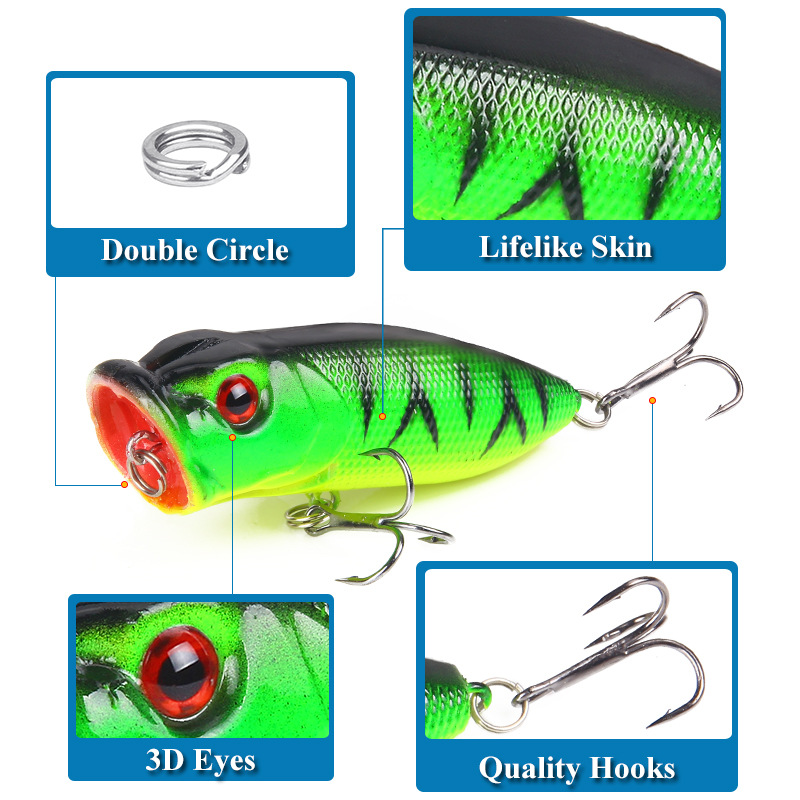6pcs 6 warna（kemasan opp）/5pcs - Fishing Lure Soft Plastic ulasan dan harga