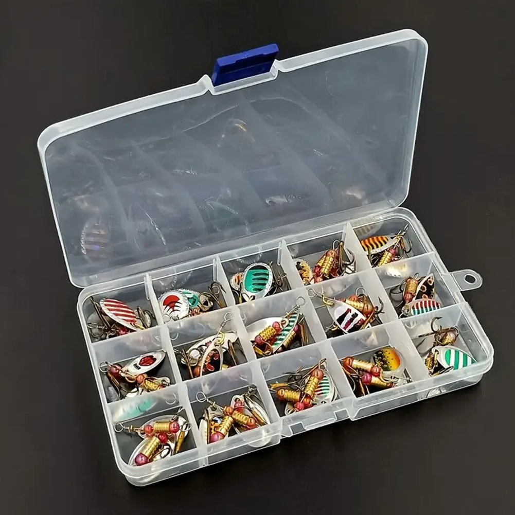 30pcs Umpan Pancing Spoon Spin - Fishing Lure Spoon ulasan dan harga