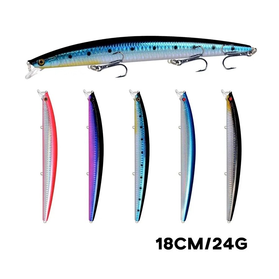 Umpan Pancing Laser Minnow 18c - Fishing Lure Crankbait ulasan dan harga